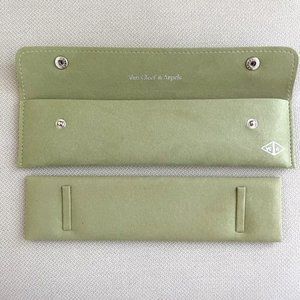 AUTH VAN CLEEF & ARPELS TRAVEL JEWELRY Bracelet Microfiber POUCH CASE & Storage